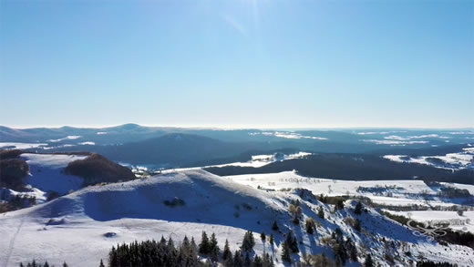 Luftaufnahme der Woche ~ KW 07/2021 ~ Die Wasserkuppe in der Rhön