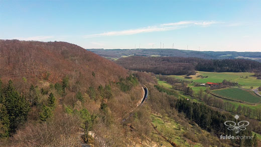Luftaufnahme der Woche ~ KW 21/2021 ~ Elm - Stadtteil von Schlüchtern im Main-Kinzig-Kreis