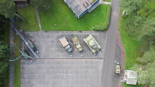 Luftaufnahme der Woche ~ KW 29/2021 ~ Gedenkstätte „Point Alpha“ an der ehemaligen innerdeutschen Grenze zwischen Rasdorf und Geisa