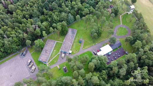 Luftaufnahme der Woche ~ KW 29/2021 ~ Gedenkstätte „Point Alpha“ an der ehemaligen innerdeutschen Grenze zwischen Rasdorf und Geisa