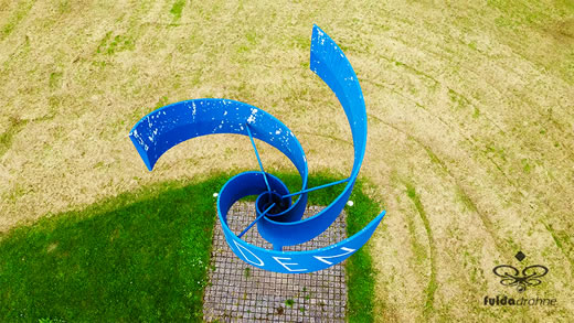 Luftaufnahme der Woche ~ KW 30/2021 ~ Gedenkstätte „Point Alpha“ an der ehemaligen innerdeutschen Grenze zwischen Rasdorf und Geisa