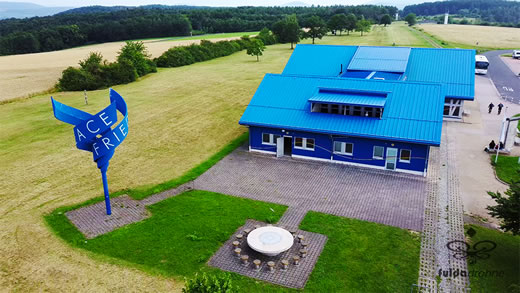 Luftaufnahme der Woche ~ KW 30/2021 ~ Gedenkstätte „Point Alpha“ an der ehemaligen innerdeutschen Grenze zwischen Rasdorf und Geisa