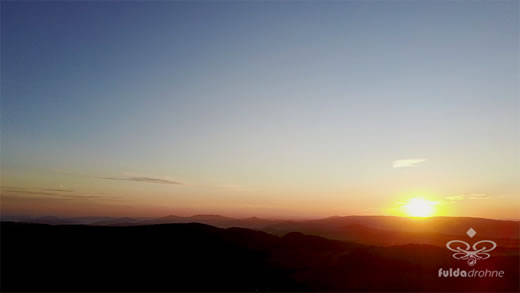 Luftaufnahme der Woche ~ KW 33/2021 ~ Sonnenaufgang über Mittelaschenbach