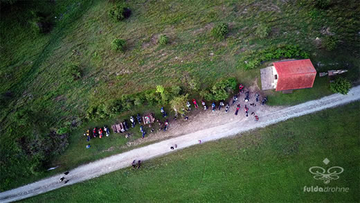 Luftaufnahme der Woche ~ KW 33/2021 ~ Sonnenaufgang über Mittelaschenbach