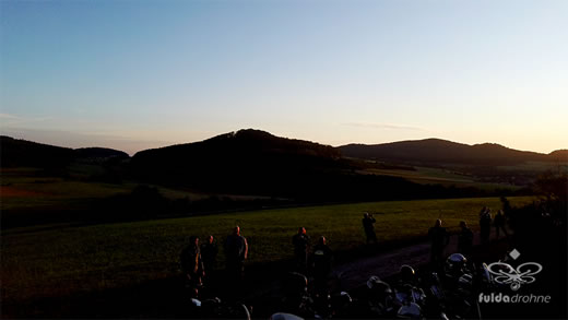 Luftaufnahme der Woche ~ KW 33/2021 ~ Sonnenaufgang über Mittelaschenbach