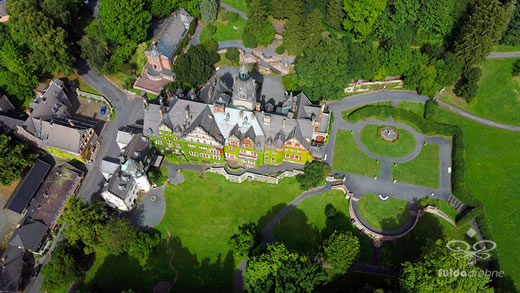 Luftaufnahme der Woche ~ KW 35/2021 ~ Schloss Ramholz bei Schlüchtern