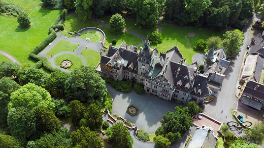 Luftaufnahme der Woche ~ KW 35/2021 ~ Schloss Ramholz bei Schlüchtern