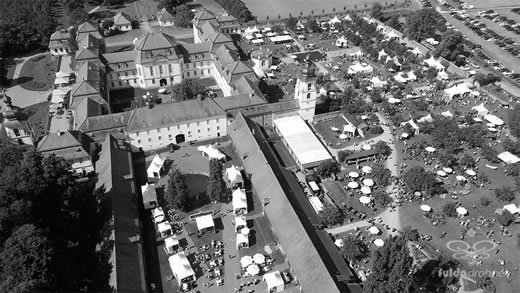 Luftaufnahme der Woche ~ KW 36/2021 ~ „Das Fürstliche Gartenfest“ auf Schloss Fasanerie