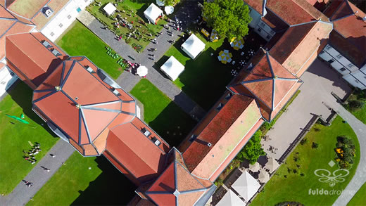 Luftaufnahme der Woche ~ KW 36/2021 ~ „Das Fürstliche Gartenfest“ auf Schloss Fasanerie