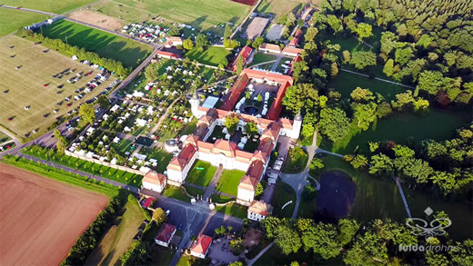 Luftaufnahme der Woche ~ KW 36/2021 ~ „Das Fürstliche Gartenfest“ auf Schloss Fasanerie