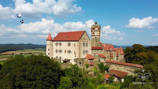 Luftaufnahme der Woche ~ KW 38/2021 ~ Die Ronneburg im Main-Kinzig-Kreis in Hessen