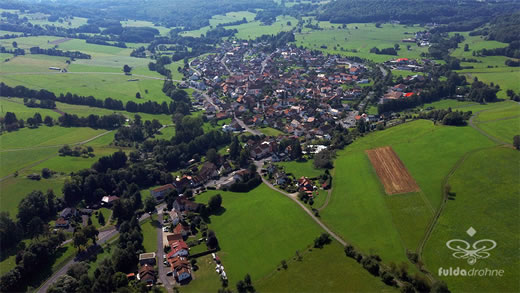 Luftaufnahme der Woche ~ KW 45/2021 ~ Wüstensachsen in der Rhön (Gemeinde Ehrenberg)