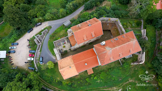 Luftaufnahme der Woche ~ KW 47/2021 ~ Die „Tannenburg“ bei Nentershausen, die eigentlich „Burg Tannenberg“ heißt