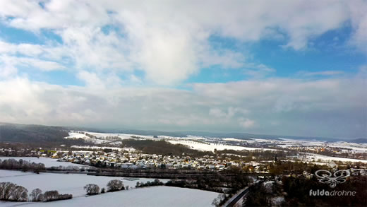 Luftaufnahme der Woche ~ KW 02/2022 ~ Bronnzell und Johannesberg