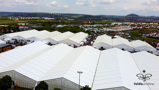 Luftaufnahme der Woche ~ KW 19/2022 ~ Die RETTmobil 2022 auf dem Fuldaer Messegelände Galerie