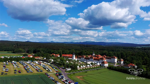 Luftaufnahme der Woche ~ KW 22/2022 ~ „Das Fürstliche Gartenfest“ auf Schloss Fasanerie
