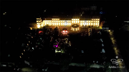 Luftaufnahme der Woche ~ KW 26/2022 ~ „200 Jahre Landkreis Fulda“ auf Schloss Fasanerie