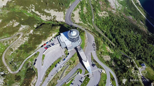 Luftaufnahme der Woche ~ KW 28/2022 ~ Das „Berghotel Malta“ im Maltatal an der Kölnbreinsperre in Kärnten