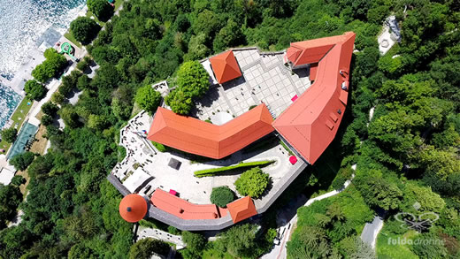 Luftaufnahme der Woche ~ KW 39/2022 ~ Die Burg von Bled in Slowenien