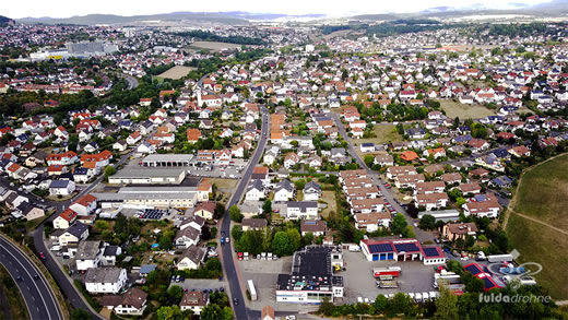 Luftaufnahme der Woche ~ KW 45/2022 ~ Bachrain, ein Ortsteil von Künzell