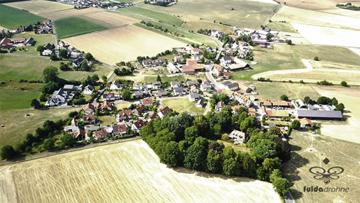 Luftaufnahme der Woche ~ KW 50/2022 ~ Keulos, ein Ortsteil der Gemeinde Künzell